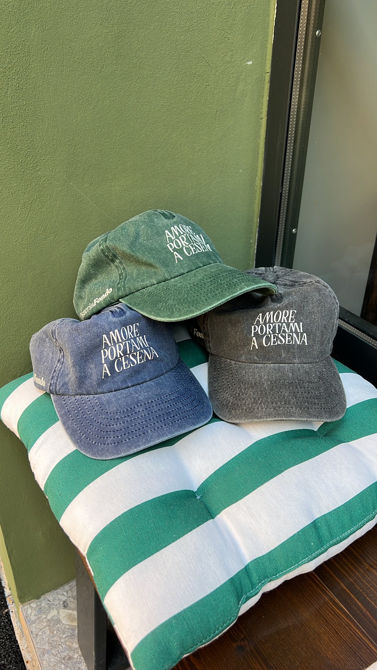 Cappellino "Amore Portami a Cesena"