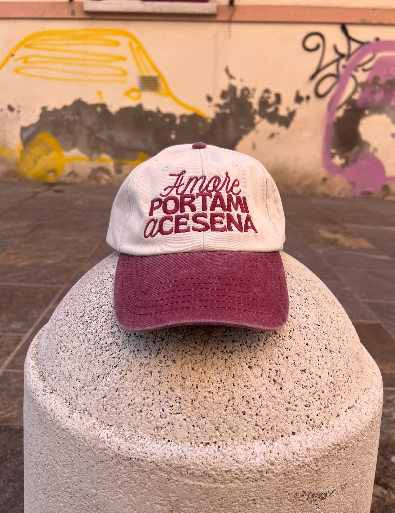 Cappellino "Amore Portami a Cesena"